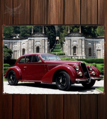 Металлическая табличка Alfa Romeo 6C 2300B Mille Miglia